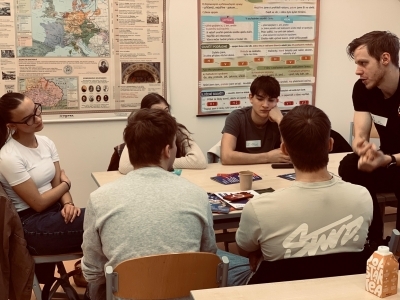 Beseda s absolventy - Gaudeamus na GVN