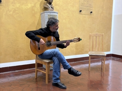 Návštěva guatemalského hudebníka na GVN