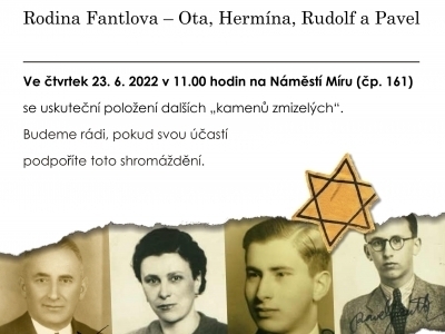Kameny zmizelých - Rudolf Fantl